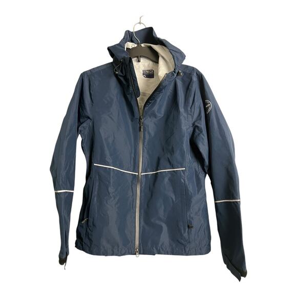 Freetrack Blue Waterproof Outdoor Jacket Medium M Gorpcore Utility Hiking - Picture 1 of 6